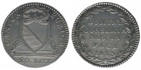 Schweiz Zürich
20 Batzen 1813
14,64 Gramm, -vz