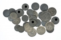 Deutsches Drittes Reich 
Lot von 30 Stück Spielgeld

Nickel, vz
