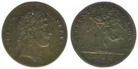 Nürnberg 
Jeton 1804 Napoleon von Lauer
Messing, 3,21 Gramm, vz