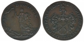 Rechenpfennig 1739