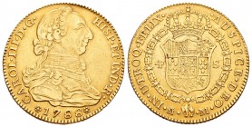 Carlos III (1759-1788). 4 escudos. 1788. Madrid. M. (Cal-315). Au. 13,44 g. MBC+. Est...420,00.