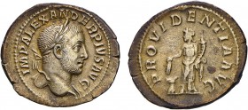 Roman - Severus Alexander (222-235)
Denarius, PROVIDENTIA AVG, RCV 7922, RIC 250, RSC 501b (Rome, 232), 3.03g, Choice Very Fine