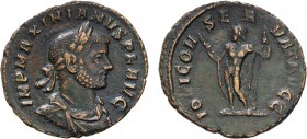 Roman - Maximian (286-305)
Bronze Reduced Sestertius or Asse, IO(V)I CONSERVAT AVGG, Very Rare, RCV 13309, RIC V 533, 535 (Rome, 286-287), 4.54g, Ver...