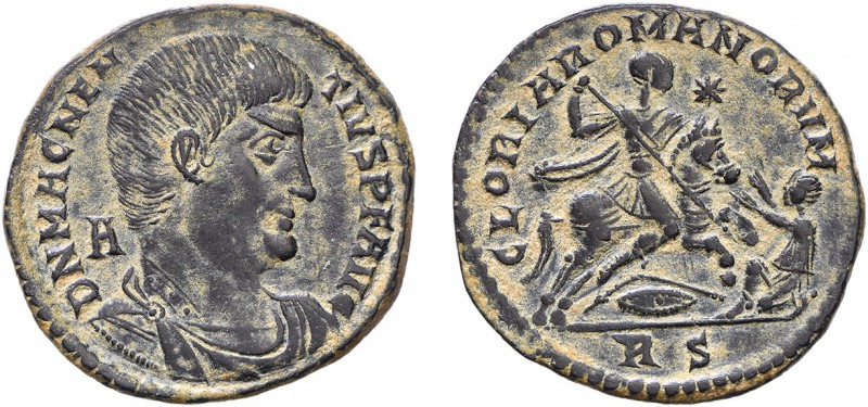 Roman - Magnentius (350-353)
Heavy Maiorina, Billon, GLORIA ROMANORVM, R-S (exe...