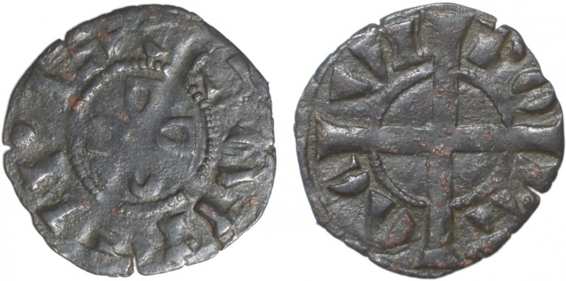 Portugal - D. Sancho II (1223-1248)
Dinheiro, SANCII REX/PO RT AG VL, G.08.type...