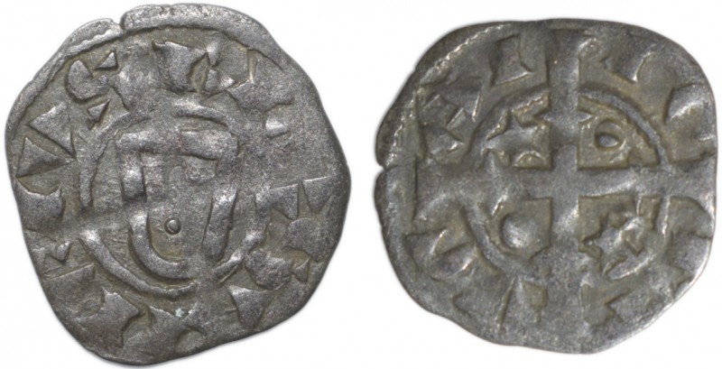 Portugal - D. Sancho II (1223-1248)
Dinheiro, REX SANCIVS/PO RT VG AL, G.18.02,...