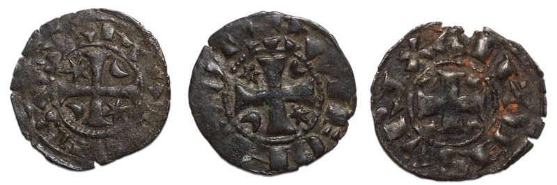 Portugal - D. Afonso III (1248-1279)
Lot (3 Coins) - Dinheiros - G.01.01, 0.63g...