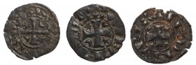 Portugal - D. Afonso III (1248-1279)
Lot (3 Coins) - Dinheiros - G.01.01, 0.63g, Good; G.01.20, 0.61g, Good; G.01.24, 0.65g, Very Fine/Good