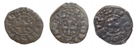 Portugal - D. Afonso III (1248-1279)
Lot (3 Coins) - Dinheiros - G.20.02, 0.74g, Very Good/Very Fine; G.02.15, 1.18g, Good/Very Good; G.02.33, 0.63g,...