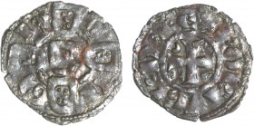 Portugal - D. Dinis I (1279-1325)
Dinheiro, .D.REX PORTVGL/II AL GA RB, Rare, G.05.12, 0.64g, Good
