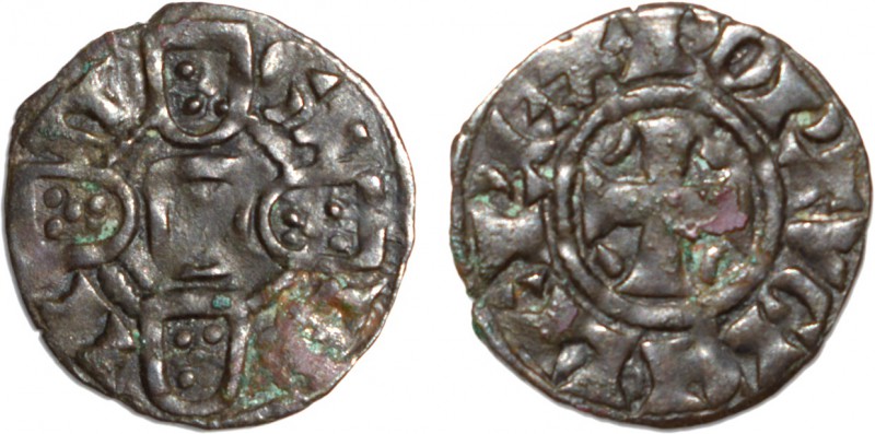 Portugal - D. Afonso IV (1325-1357)
Dinheiro, ALF REX PORTVGL/GA RB II AL, G.07...