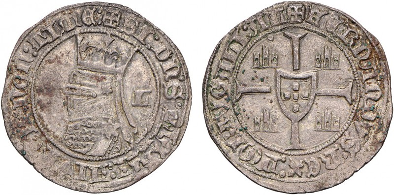 Portugal - D. Fernando I (1367-1383)
Barbuda, L, 2 points end obverse legend, G...