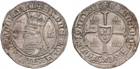 Portugal - D. Fernando I (1367-1383)
Barbuda, L, 2 points end obverse legend, G.33.02.ac.var/c, 4.28g, Very Fine