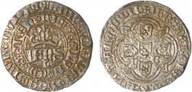 Portugal - D. João I (1385-1433)
Real de 10 Soldos, L/LB, G.44.03, 2.88g, Choice Very Fine