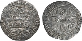 Portugal - D. João I (1385-1433)
Real de Três e Meia Libras, P, without monetary symbol, G.56.01, 2.46g, Almost Very Fine
