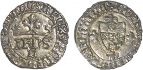 Portugal - D. João I (1385-1433)
Meio Real Cruzado, L, G.34.01, 1.55g, Choice Very Fine