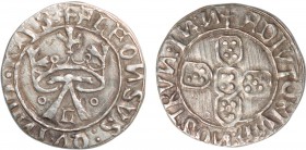 Portugal - D. Afonso V (1438-1481)
Silver - Chinfrão, L, REIS:/IN:N, G.23.13/23.07, 1.44g, Almost Extremely Fine