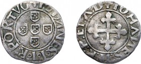 Portugal - D. João II (1481-1495)
Silver - Meio Vintém, G.09.01, 0.85g, Very Fine