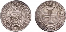 Portugal - D. Manuel I (1495-1521)
Silver - Tostão, V-L, G.50.01, 9.51g, Almost Extremely Fine