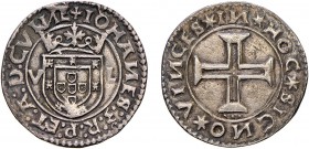 Portugal - D. João III (1521-1557)
Silver - Tostão, V-L, 1st type, IOHANES, G.100.01, 9.14g, Almost Extremely Fine