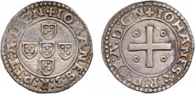 Portugal - D. João III (1521-1557)
Silver - Meio Tostão, 1st type, G.85.09, 4.65g, Almost Extremely Fine