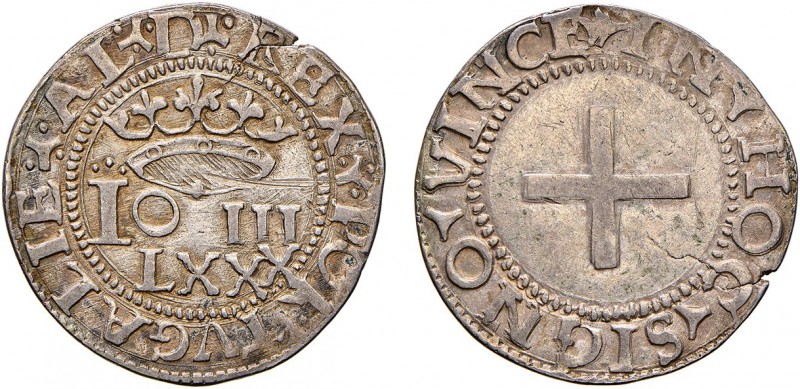 Portugal - D. João III (1521-1557)
Silver - Real Português Dobrado, REX, G.90.3...