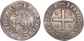 Portugal - D. João III (1521-1557)
Silver - Real Português Dobrado, REX, G.91.03/90.17, 6.95g, Very Fine