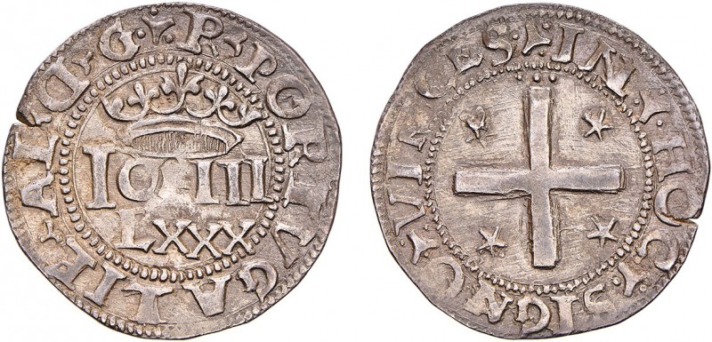 Portugal - D. João III (1521-1557)
Silver - Real Português Dobrado, R, G.95.04,...