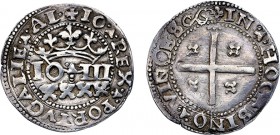 Portugal - D. João III (1521-1557)
Silver - Real Português, IO, G.68.05, 3.43g, Almost Extremely Fine