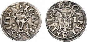 Portugal - D. João III (1521-1557)
Silver - Vintém, .L/RL, shield with 8 castles, G.63.01, 1.67g, Very Fine