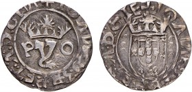 Portugal - D. João III (1521-1557)
Silver - Vintém, P-o, G.56.01, 1.56g, Very Good
