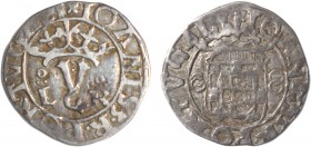 Portugal - D. João III (1521-1557)
Silver - Vintém, L-R (annulet and 2 points on L and R), G.50.01, 1.83g, Very Fine