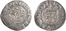 Portugal - D. João III (1521-1557)
Silver - Vintém, L-R, PORTVGALIE, G.47.01.var, 1.74g, Choice Very Fine