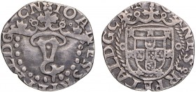 Portugal - D. João III (1521-1557)
Silver - Vintém, reverse: arch circle strung out, G.41.02, 1.03g, Almost Very Fine