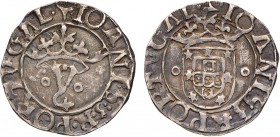Portugal - D. João III (1521-1557)
Silver - Vintém, o-o, G.35.07, 1.77g, Very Fine