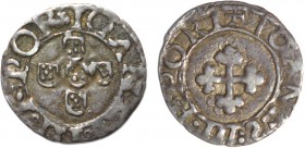 Portugal - D. João III (1521-1557)
Silver - Meio Vintém, "S" retrograde, G.23.01, 0.84g, Almost Very Fine/Very Fine
