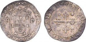 Portugal - D. Sebastião I (1557-1578)
Silver - Tostão, R-P (3 points on R and P), Porto, 1st type, Rare, G.48.02, 8.12g, Very Fine/Very Good