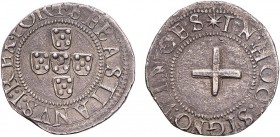 Portugal - D. Sebastião I (1557-1578)
Silver - Meio Tostão, POR, G.39.05, 4.39g, Almost Very Fine