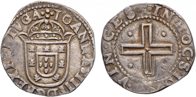 Portugal - D. João IV (1640-1656)
Silver - Tostão, PORTVGA, G.75.10, 5.47g, Alm...