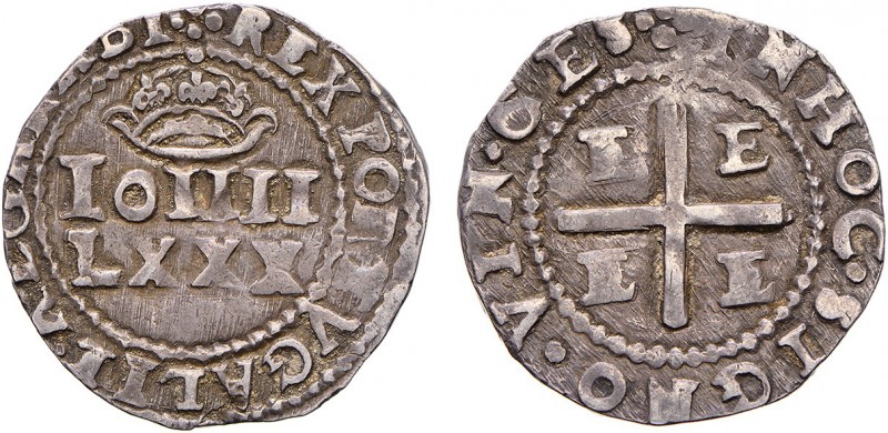 Portugal - D. João IV (1640-1656)
Silver - 4 Vinténs, E, ALGARAB I, G.54.01, 4....