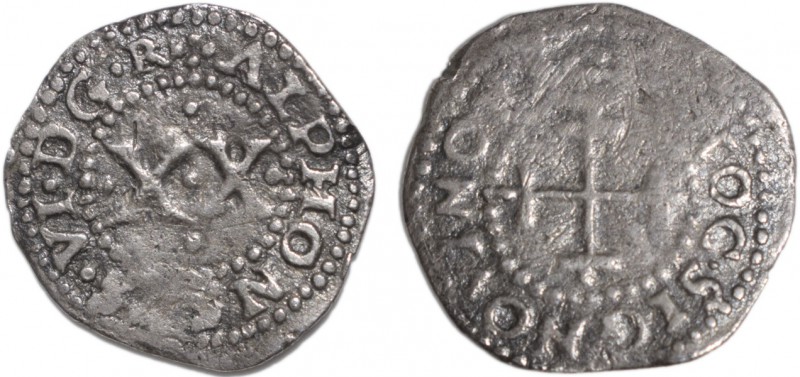 Portugal - D. Afonso VI (1656-1667)
Silver - XX Réis, G.10.01, 0.82g, Almost Ve...