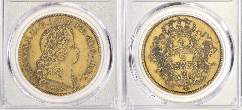 Portugal - D. João V (1706-1750)
Gold - Dobra 1728, PCGS 730432.53/34150667, AU...