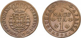 Angola - D. José I (1750-1777)
Macuta 1762, Rare, G.08.01, 36.30g, Very Fine