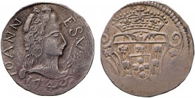 India - D. João V (1706-1750)
Silver - Rupia 1745, Goa, G.77.20, FV J5.48, KM.112, 11.88g, Very Fine