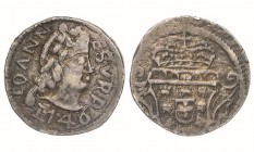 India - D. João V (1706-1750)
Silver - Pardau 1746, Goa, G.74.18, FV J5.-, KM.111, 5.95g, Very Fine