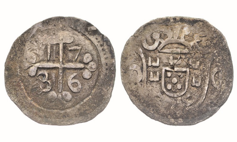 India - D. João V (1706-1750)
Silver - Xerafim 1736, D-O, Diu, G.83.02, FV J5.1...