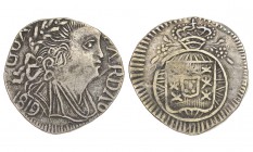 India - D. João VI (1816-1826)
Silver - Pardau 1819, Goa, G.31.02, FV J6.20, KM.237, 5.43g, Almost Extremely Fine