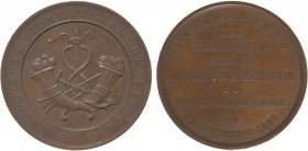 Medalhas - Comemorativa dos Trabalhos no Porto de Lisboa
Cobre - 1887 - Comemorativa da Inauguração dos Trabalhos no Porto de Lisboa. Lamas nº 243. 4...
