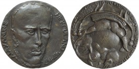 Medalhas - Alexandre Herculano
Bronze fundido - 1977 - Joaquim Correia - Alexandre Herculano 1877-1977. nº 43/150. 95mm BELA
