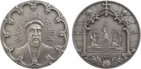 Medalhas - Vasco da Gama
Prata - ND - Inácio Santos - Vasco da Gama 1469-1969. 80mm. 294g.BELA
